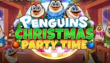 Penguins Christmas Party Time